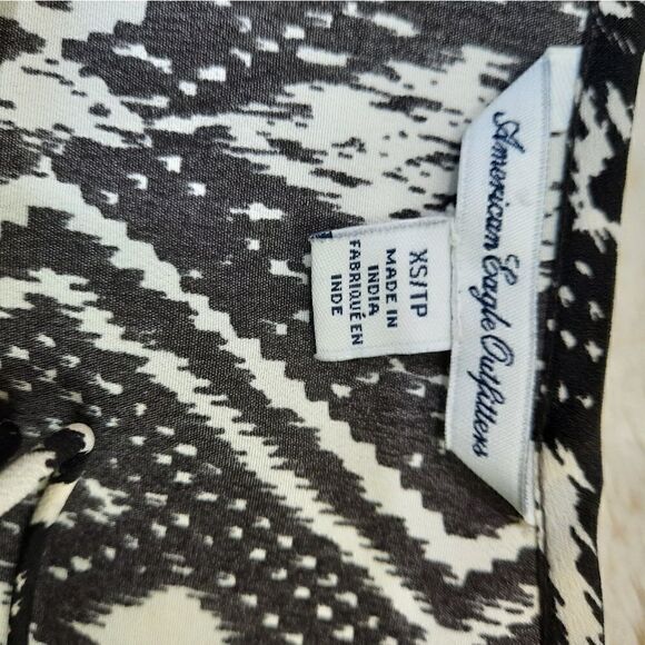 American Eagle Boho Flowy Tunic Blouse - Picture 7 of 8